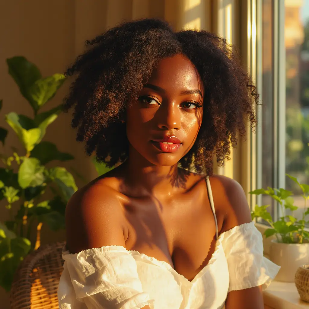african lady